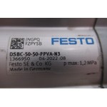 Boring 50 Slag 50 Festo DSBC-50-50-PPV-A. Unused.